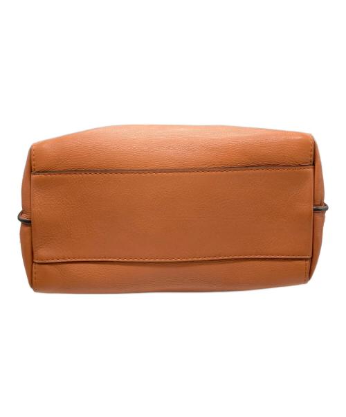 ANDREA MABIANI（アンドレアマビアーニ）ANDREA MABIANI (アンドレアマビアーニ) レザーフラップ2WAYバッグ ブラウンの古着・服飾アイテム