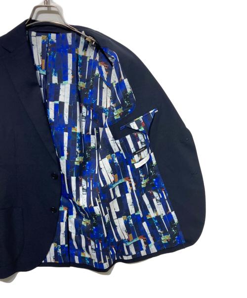 HERALBONY（ヘラルボニー）HERALBONY (ヘラルボニー) THE ME (ザ・ミー) テーラードジャケット ネイビー サイズ:Mの古着・服飾アイテム