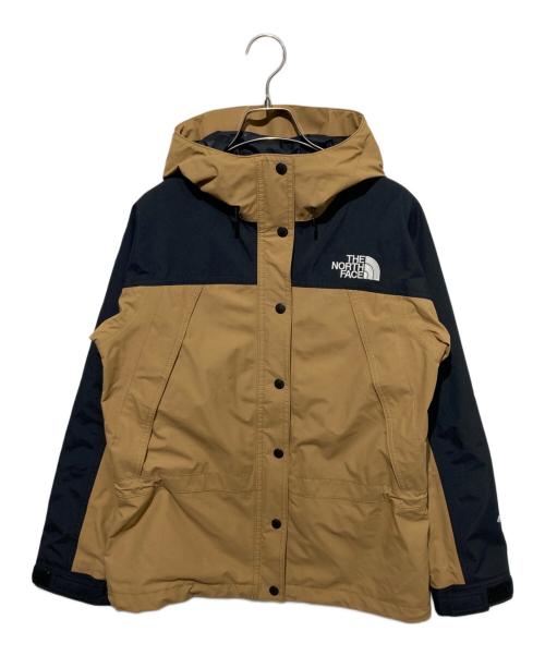 THE NORTH FACE（ザ ノース フェイス）THE NORTH FACE (ザ ノース フェイス) Mountain Light Jacket ブラウン×ブラック サイズ:Lの古着・服飾アイテム