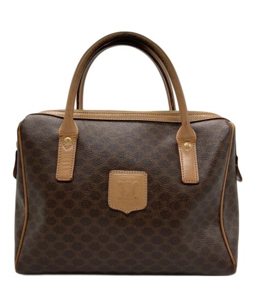 CELINE（セリーヌ）CELINE (セリーヌ) オールドマカダムボストンバッグ ブラウンの古着・服飾アイテム