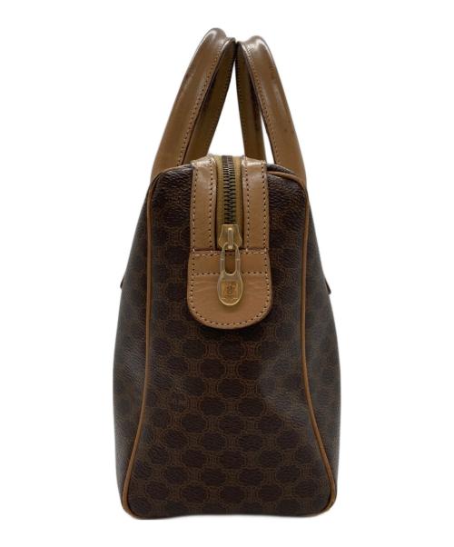 CELINE（セリーヌ）CELINE (セリーヌ) オールドマカダムボストンバッグ ブラウンの古着・服飾アイテム