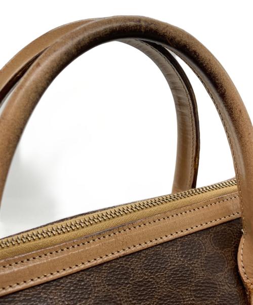 CELINE（セリーヌ）CELINE (セリーヌ) オールドマカダムボストンバッグ ブラウンの古着・服飾アイテム