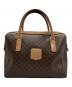 CELINE（セリーヌ）の古着「オールドマカダムボストンバッグ」｜ブラウン