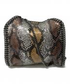 STELLA McCARTNEYステラマッカートニー）の古着「パイソンショルダーバッグ」｜ブラウン