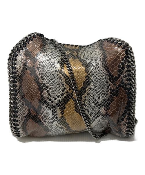 STELLA McCARTNEY（ステラマッカートニー）STELLA McCARTNEY (ステラマッカートニー) パイソンショルダーバッグ ブラウンの古着・服飾アイテム