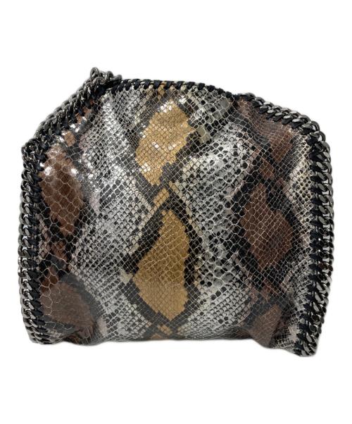 STELLA McCARTNEY（ステラマッカートニー）STELLA McCARTNEY (ステラマッカートニー) パイソンショルダーバッグ ブラウンの古着・服飾アイテム