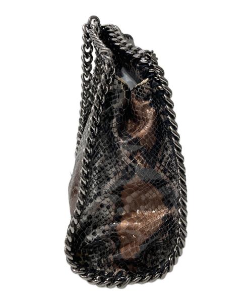 STELLA McCARTNEY（ステラマッカートニー）STELLA McCARTNEY (ステラマッカートニー) パイソンショルダーバッグ ブラウンの古着・服飾アイテム