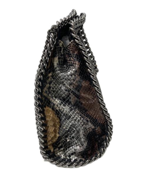STELLA McCARTNEY（ステラマッカートニー）STELLA McCARTNEY (ステラマッカートニー) パイソンショルダーバッグ ブラウンの古着・服飾アイテム