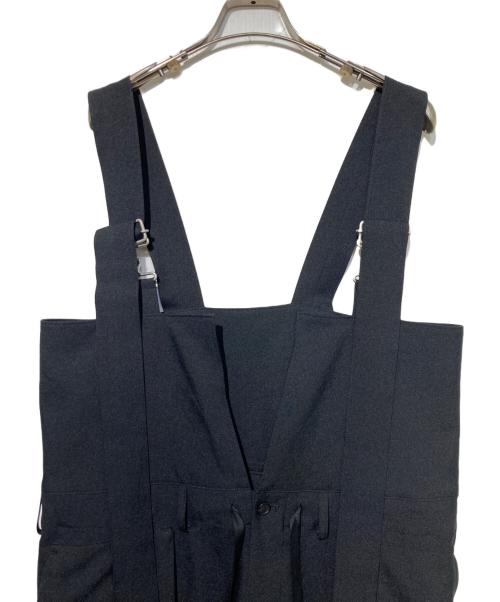 s'yte（サイト）s'yte (サイト) P/e Stretch Twill Zip Pocket Parachute Deck Pants ブラック サイズ:Lの古着・服飾アイテム