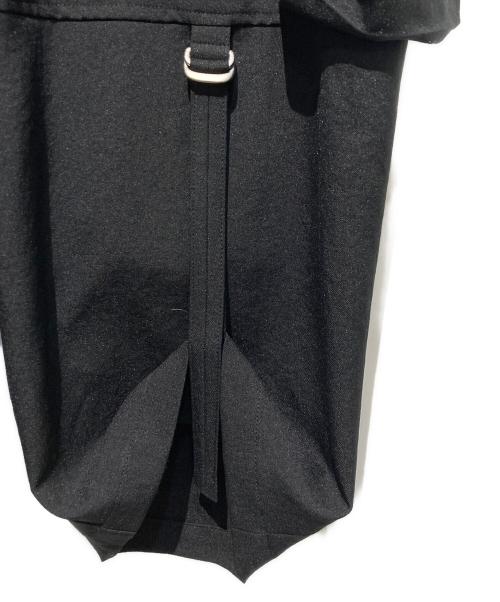 s'yte（サイト）s'yte (サイト) P/e Stretch Twill Zip Pocket Parachute Deck Pants ブラック サイズ:Lの古着・服飾アイテム