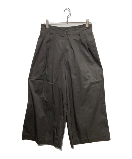 GROUND Y（グラウンドワイ）GROUND Y (グラウンドワイ) ワイドパンツ グリーン サイズ:3の古着・服飾アイテム