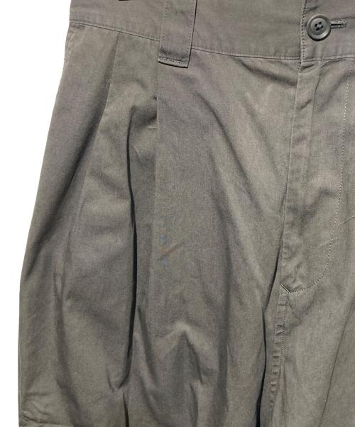 GROUND Y（グラウンドワイ）GROUND Y (グラウンドワイ) ワイドパンツ グリーン サイズ:3の古着・服飾アイテム