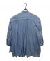LE PHIL (ル フィル) バックプリーツシャツ ブルー サイズ:Free：13000円
