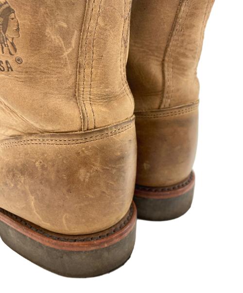 CHIPPEWA（チペワ）CHIPPEWA (チペワ) 8INCH TAN RODEO LACE UP ブラウン サイズ:9EEの古着・服飾アイテム
