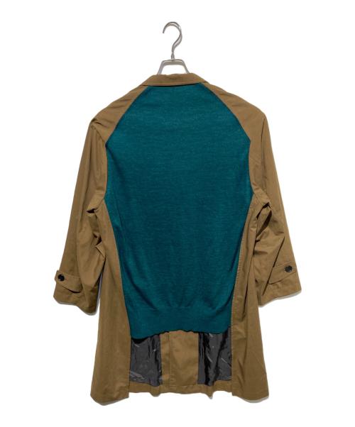 KOLOR（カラー）KOLOR (カラー) ウーリータフタコート ブラウン サイズ:2の古着・服飾アイテム