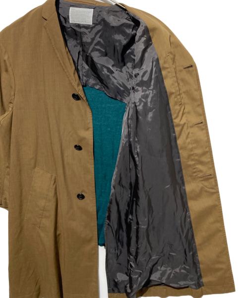 KOLOR（カラー）KOLOR (カラー) ウーリータフタコート ブラウン サイズ:2の古着・服飾アイテム
