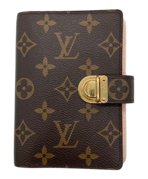 LOUIS VUITTON（ルイ ヴィトン）LOUIS VUITTON (ルイ ヴィトン) 手帳カバー ブラウンの古着・服飾アイテム