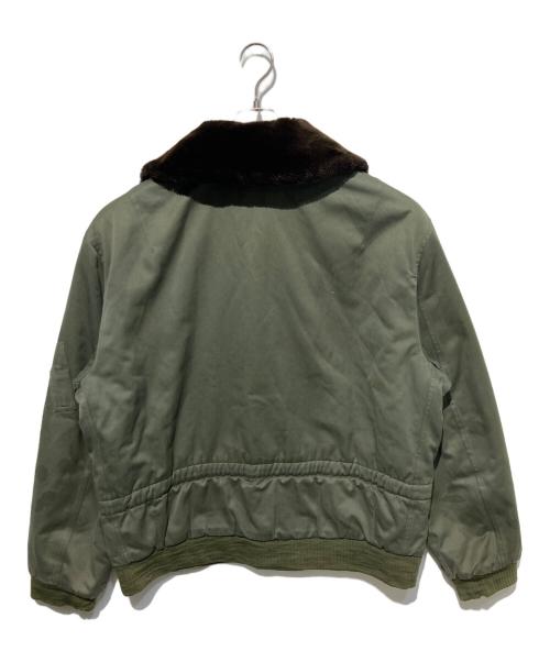 French Army（フランス軍）French Army (フレンチアーミー) パイロットジャケット グリーン サイズ:77/79の古着・服飾アイテム