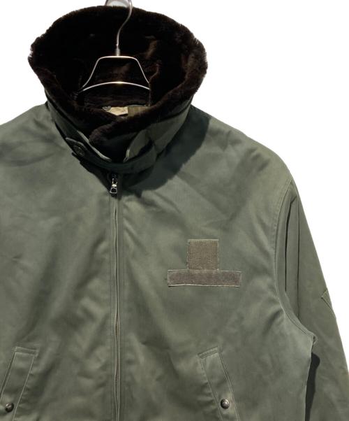 French Army（フランス軍）French Army (フレンチアーミー) パイロットジャケット グリーン サイズ:77/79の古着・服飾アイテム