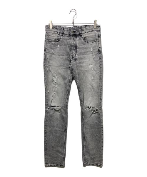 kusubi（スビ）kusubi (スビ) CHITCH SMOKE SCATTER グレー サイズ:30の古着・服飾アイテム