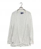 POLO RALPH LAURENポロ・ラルフローレン）の古着「コットンロングカーディガン」｜ホワイト