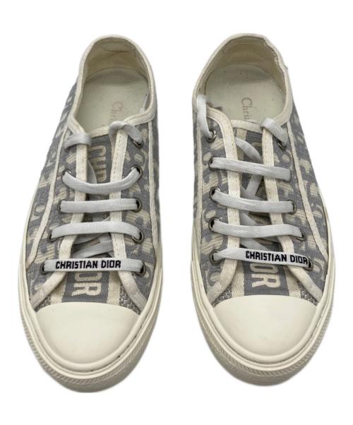 Christian Dior（クリスチャン ディオール）Christian Dior (クリスチャン ディオール) ローカットスニーカー ホワイト サイズ:38の古着・服飾アイテム
