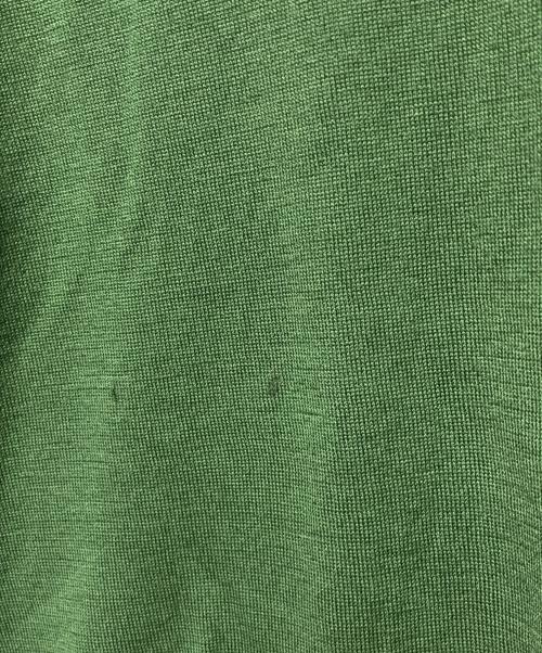 JOHN SMEDLEY（ジョンスメドレー）JOHN SMEDLEY (ジョンスメドレー) ウールタートルネックニット グリーン サイズ:Sの古着・服飾アイテム
