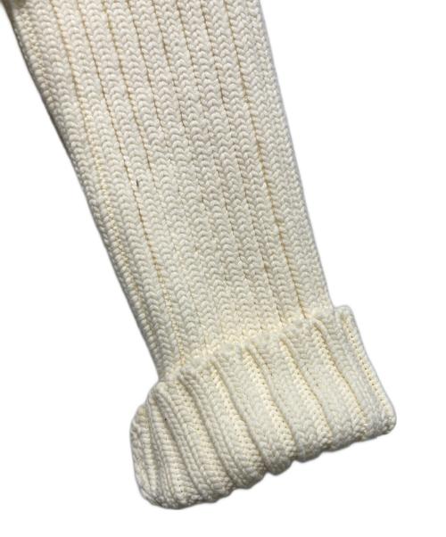 UN3D.（アンスリード）UN3D. (アンスリード) フリンジカーディガン ホワイト サイズ:FREEの古着・服飾アイテム