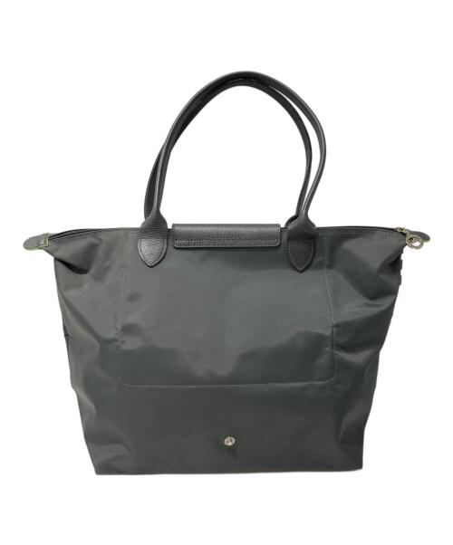 LONGCHAMP（ロンシャン）LONGCHAMP (ロンシャン) ル プリアージュグリーン L ショルダーバッグ グレーの古着・服飾アイテム