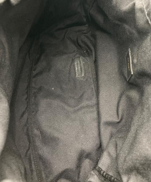 Saint Laurent Paris（サンローランパリ）Saint Laurent Paris (サンローランパリ) キャンバスメッセンジャーバッグ ブラックの古着・服飾アイテム