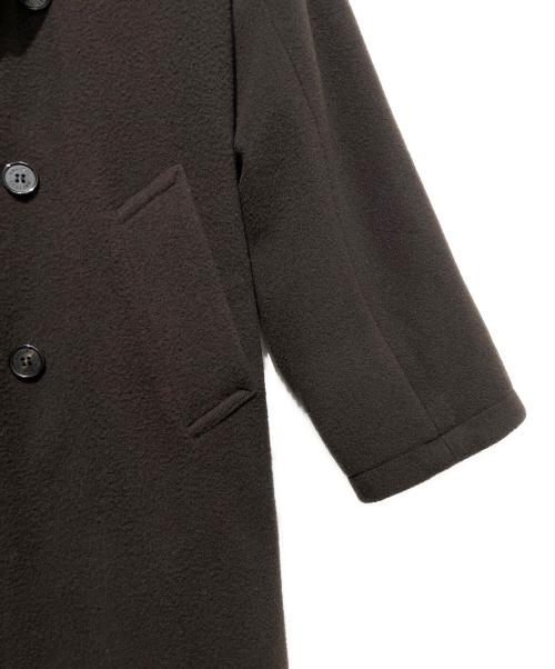 ORCIVAL（オーシバル）ORCIVAL (オーシバル) ライトモッサドルマンチェスターコート ブラウン サイズ:Sの古着・服飾アイテム