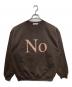 cabaret poval（キャバレーポバール）の古着「Noプリントスウェット」｜ブラウン