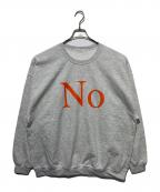 Cabaret Povalキャバレーポバール）の古着「Noプリントスウェット」｜グレー
