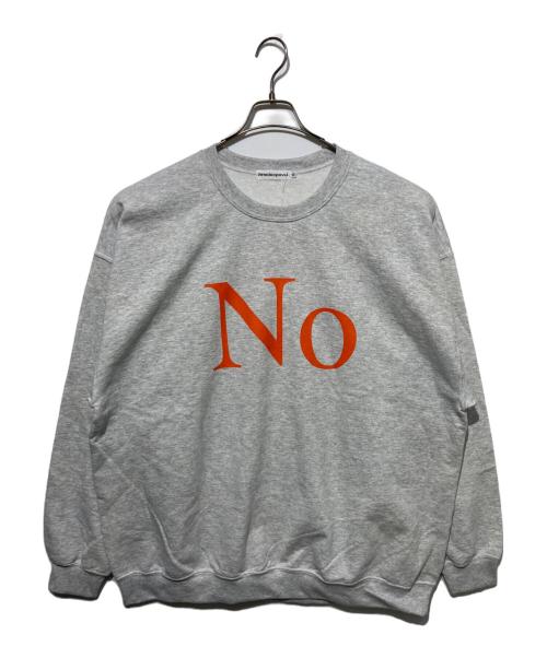 Cabaret Poval（キャバレーポバール）cabaret poval (キャバレーポバール) Noプリントスウェット グレー サイズ:XXLの古着・服飾アイテム