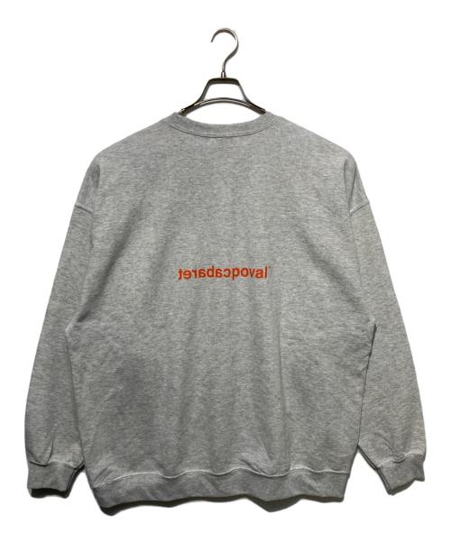 Cabaret Poval（キャバレーポバール）cabaret poval (キャバレーポバール) Noプリントスウェット グレー サイズ:XXLの古着・服飾アイテム