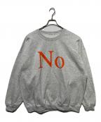 Cabaret Povalキャバレーポバール）の古着「Noプリントスウェット」｜グレー