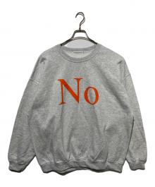 Cabaret Poval（キャバレーポバール）の古着「Noプリントスウェット」｜グレー