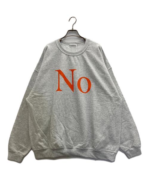 Cabaret Poval（キャバレーポバール）cabaret poval (キャバレーポバール) Noプリントスウェット グレー サイズ:XXLの古着・服飾アイテム