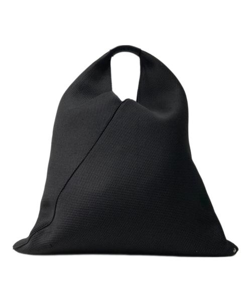 MM6 Maison Margiela（エムエムシックスメゾンマルジェラ）MM6 Maison Margiela (エムエムシックスメゾンマルジェラ) トライアングルトートバッグ ブラックの古着・服飾アイテム
