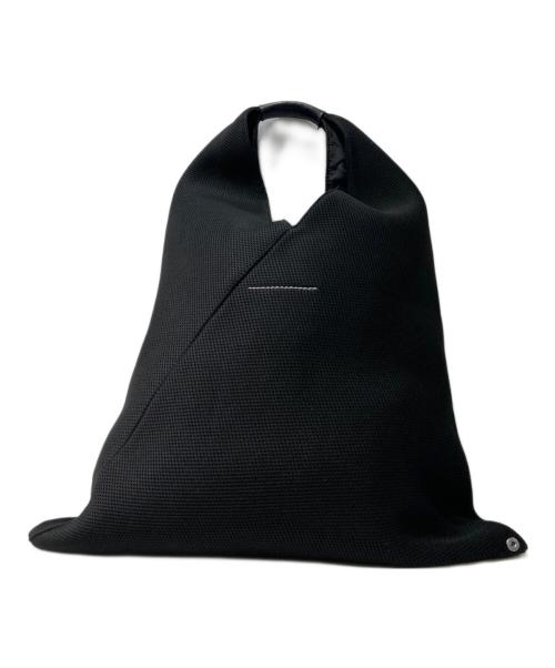 MM6 Maison Margiela（エムエムシックスメゾンマルジェラ）MM6 Maison Margiela (エムエムシックスメゾンマルジェラ) トライアングルトートバッグ ブラックの古着・服飾アイテム