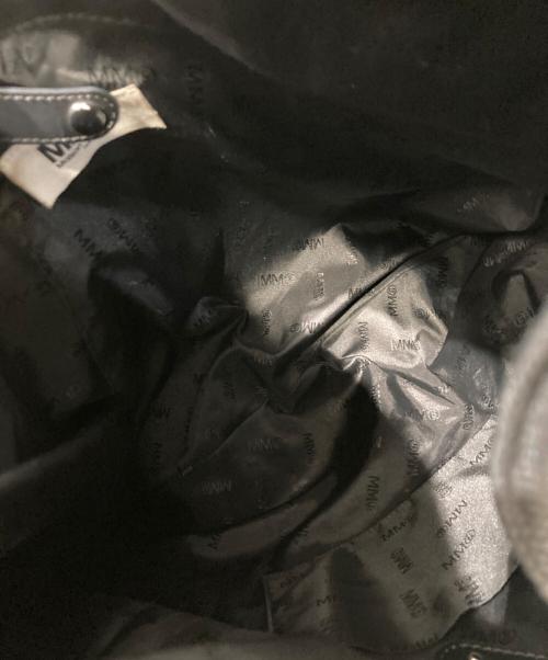 MM6 Maison Margiela（エムエムシックスメゾンマルジェラ）MM6 Maison Margiela (エムエムシックスメゾンマルジェラ) トライアングルトートバッグ ブラックの古着・服飾アイテム