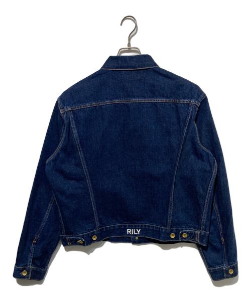 RILY（リリー）RILY (リリー) デニムジャケット インディゴ サイズ:Lの古着・服飾アイテム