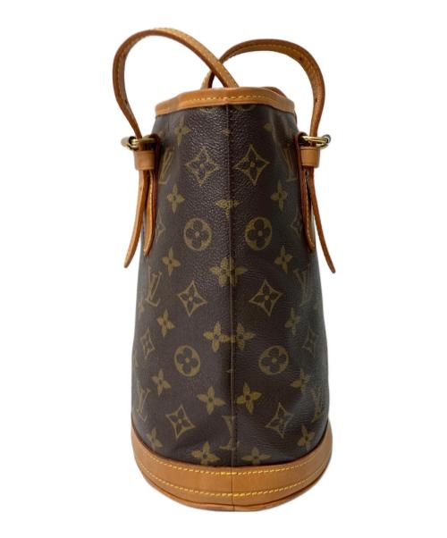LOUIS VUITTON（ルイ ヴィトン）LOUIS VUITTON (ルイ ヴィトン) バケットPMトートバッグ ブラウンの古着・服飾アイテム