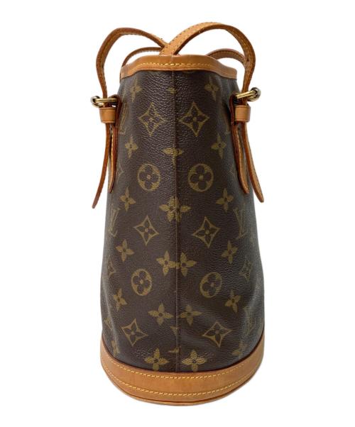 LOUIS VUITTON（ルイ ヴィトン）LOUIS VUITTON (ルイ ヴィトン) バケットPMトートバッグ ブラウンの古着・服飾アイテム