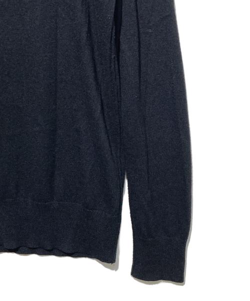 ALL SAINTS（オールセインツ）ALL SAINTS (オールセインツ) Kilburn Zip Funnel Neck Ramskull Sweater ブラック サイズ:Mの古着・服飾アイテム