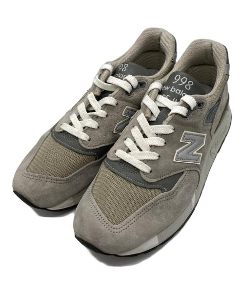 NEW BALANCE（ニューバランス）NEW BALANCE (ニューバランス) ローカットスニーカー グレー サイズ:26.5の古着・服飾アイテム