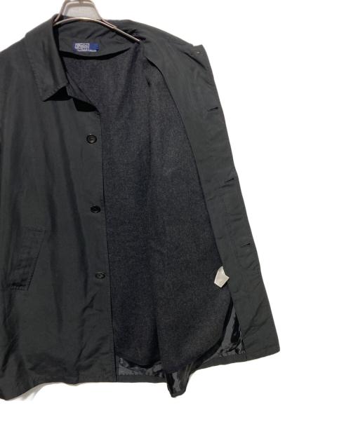 POLO RALPH LAUREN（ポロ・ラルフローレン）POLO RALPH LAUREN (ポロ・ラルフローレン) ステンカラーコート ブラック サイズ:Lの古着・服飾アイテム