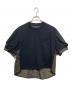 sacai（サカイ）の古着「Embroidery T-Shirt」｜ネイビー
