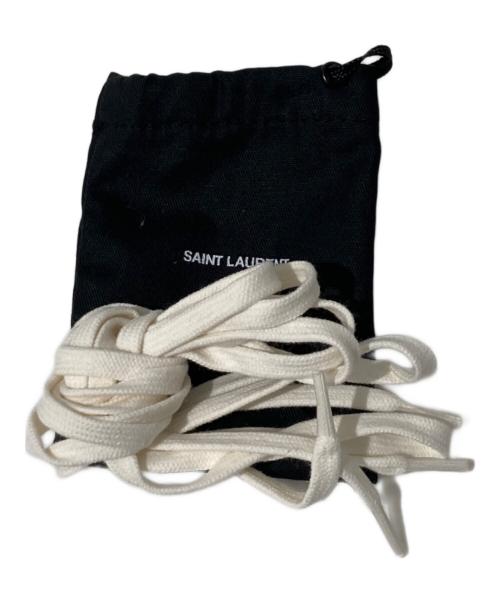 Saint Laurent Paris（サンローランパリ）Saint Laurent Paris (サンローランパリ) スタースタッズローカットスニーカー ホワイト サイズ:38の古着・服飾アイテム