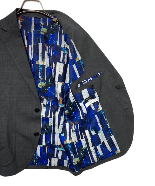 HERALBONY（ヘラルボニー）HERALBONY (ヘラルボニー) テーラードジャケット グレー サイズ:　の古着・服飾アイテム